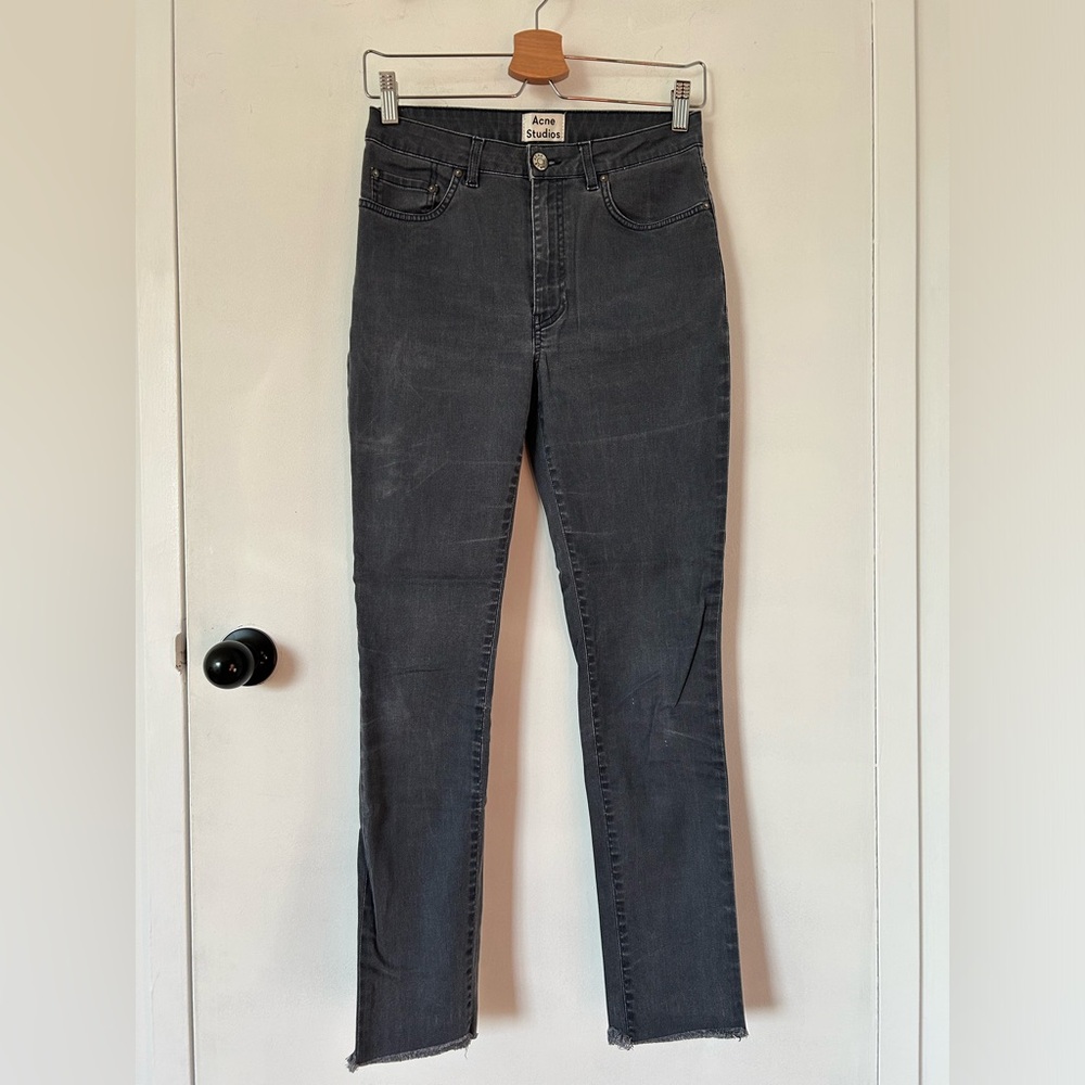 ACNE STUDIOS GREY PIN PAOLA SIZE 31W 34L